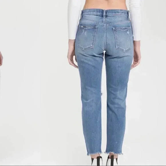 Pistola Nico High Rise Mom Fit Jeans in Bluegrass Wash Size 27 NWT - Picture 3 of 9